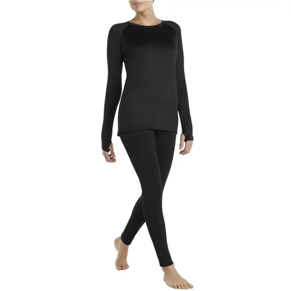 ClimateRight by Cuddl Duds Women's Plush Warmth Crew Neck Base Layer XXL - Picture 5 of 6